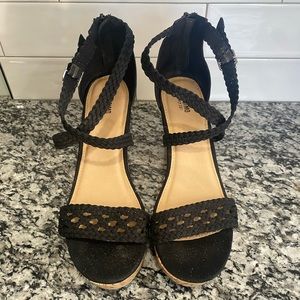 Mossimo cork wedge sandals